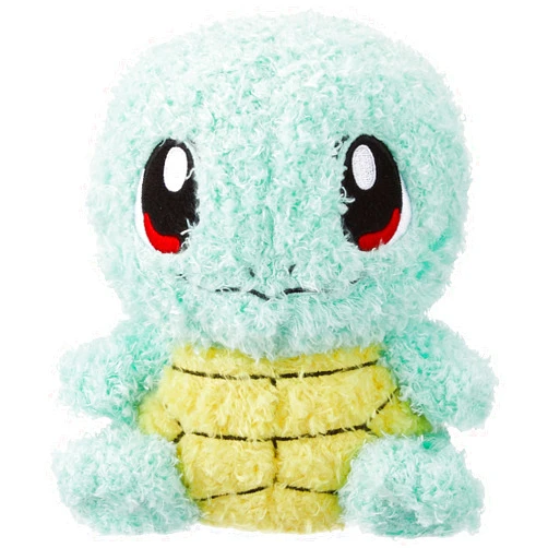 Sekiguchi Pokemon MokoMoko Squirtle Fluffy Stuffed Plush, 7