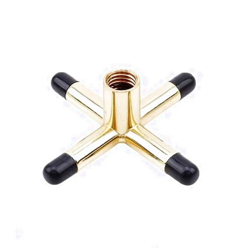 VANLAN Billiards Pool Cue Stick Brass Bridge Head, Billiards Pool Cue Accessory