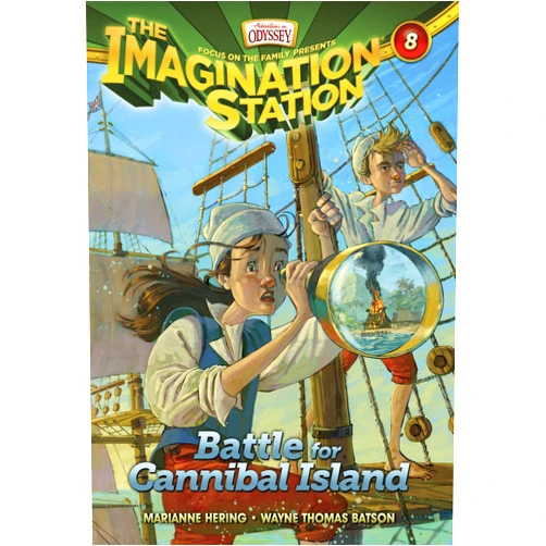 Marianne Hering,Wayne Thomas Batson Battle for Cannibal Island (AIO Imagination Station Books)