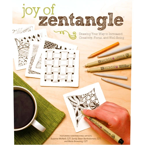 By Marie Browning (Author), Suzanne McNeill (Author), Sandy Bartholomew (Author) & 0 more Joy of Zentangle: Drawing Your Way to Increased Creativity, Focus, and Well-Being (Design Originals) Instructions for 101 Tangle Patterns from CZTs Suzanne McNeill, Sandy Steen Bartholomew, and Others