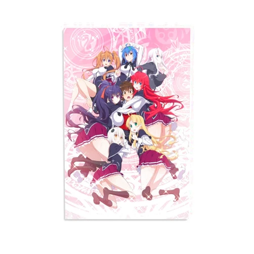 Generic Anime High School DxD Poster Decorative Painting Canvas Wall Posters And Art Picture Print Modern Family Bedroom Decor Posters 12x18inch(30x45cm)