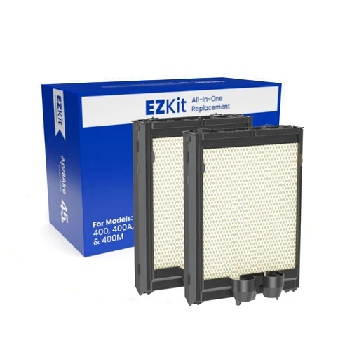 AprilAire H445EZ1 Humidifier Filter/Water Panel Assembly Replacement Kit for AprilAire Whole-House Humidifier Models: 400, 400A, 400M (2-pack)