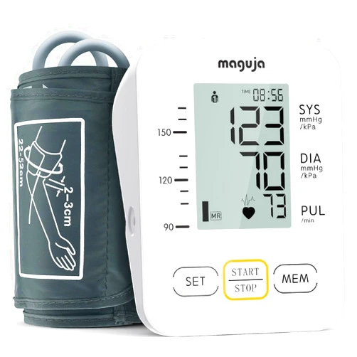 Maguja Blood Pressure Monitor, maguja Blood Pressure Monitors for Home Use, Automatic Digital Upper Arm BP Machine with Blood Pressure Cuff, 2 Users