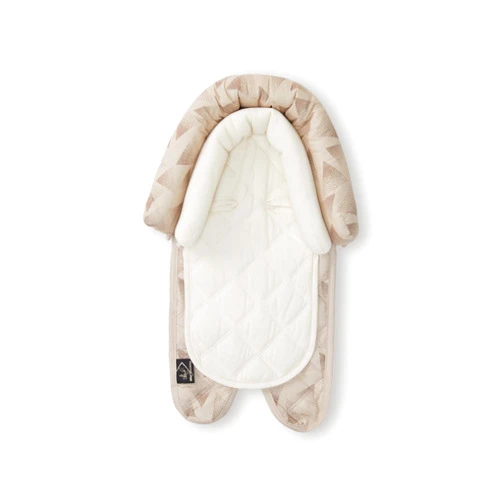 Goldbug Allyson Felix 2-in-1 Duo Head Support for Baby and Infant Car Seats and Strollers - Ivory