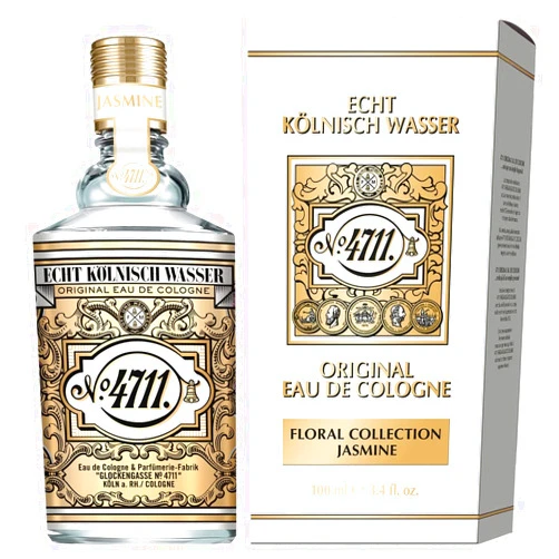 4711 Muelhens 4711 Floral Collection Jasmine for Unisex - 3.4 oz EDC Spray