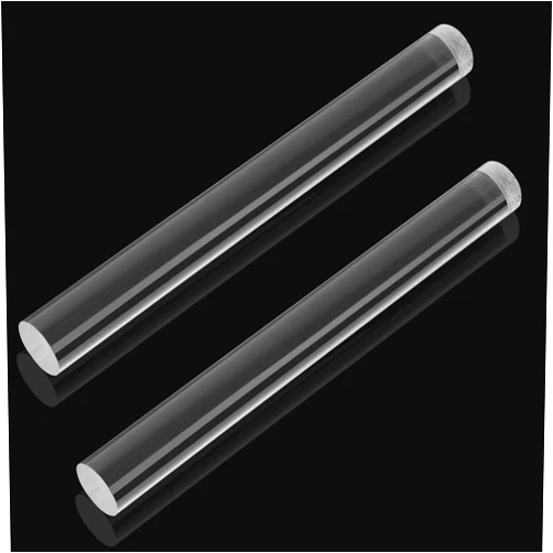 AUGSUN 1pcs Acrylic Clay Roller Acrylic Round Tube Roller Rolling Clay Bar Clear Clay Art Craft DIY Polymer Clay Tool