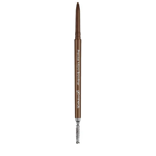 Glo Skin Beauty Precise Micro Browliner | Long-Lasting, Wax-Based Formula Glides On Skin and Shapes Your Brows, (Dark Brown)