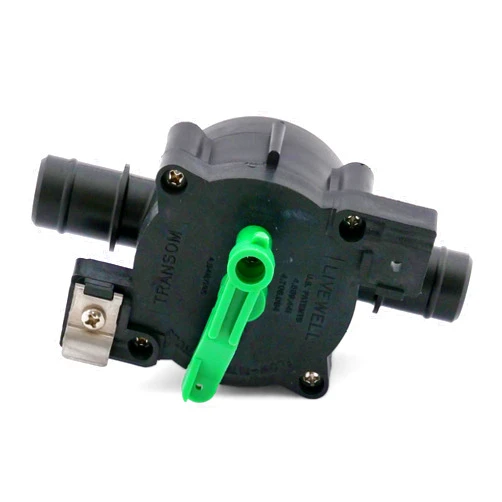 Flow-Rite MV-03-RN01 V3 Three-Position Automatic Valve Recirc/Empty/Auto - Barbed, Rear Non-PEF