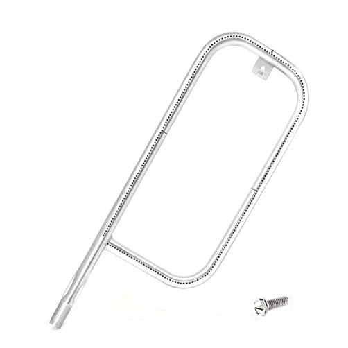 Criditpid 41862 Grill Burner Tube for Weber Q200, Q220, Q2000, Q2200,396000, 396001, 396002, 566002, 53060001, 20.5 Inch 304 Stainless Steel Burner Tube Pipe Replacement Parts for Weber 69956, 60041