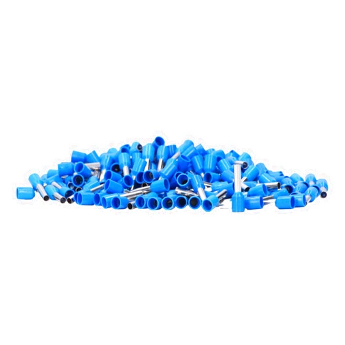 DAUERHAFT Insulated 12 AWG, Lightweight 1000Pcs Pin Crimp Insulated Cord End Terminals 4.0mm² Wire Compact for Home Appliances for Electrical Projects(E4012)