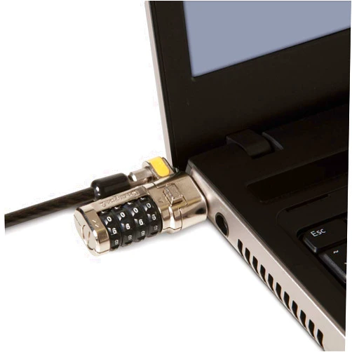 Kensington Clicksafe Combination Cable Lock for Laptops and Other Devices (K64697US)