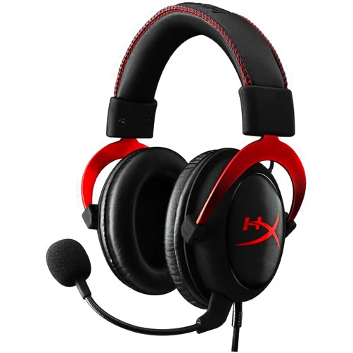 HyperX Cloud II Gaming Headset for PC & PS4 & Xbox One,Nintendo Switch - Red (KHX-HSCP-RD) (Renewed)
