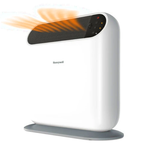 Honeywell ThermaWave 6 Ceramic Technology Space Heater, White – Ceramic Heater with Programmable Thermostat