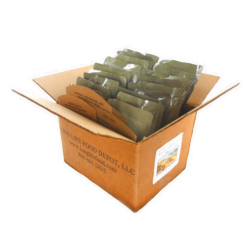 MRE Beef-Chicken Entrees Combo - 18 pack