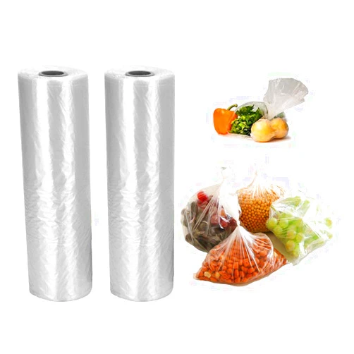 Alitamei 12 x 20 inches Plastic Produce Bag,2 rolls,350 Bag/Roll,Food Storage Bags,Clear Plastic Produce Bag,Suitable for Fruits, Vegetable, Bread,Food Storage