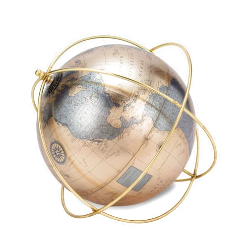 Abbott Collection Globe In Wire-10