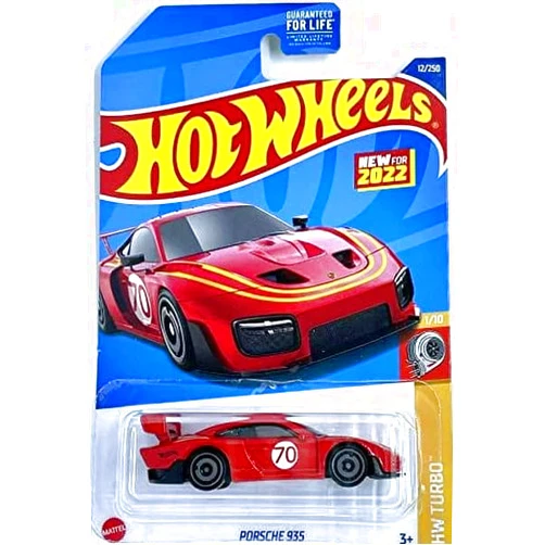 Hot Wheels Porsche 935, HW Turbo 1/10 (Red)