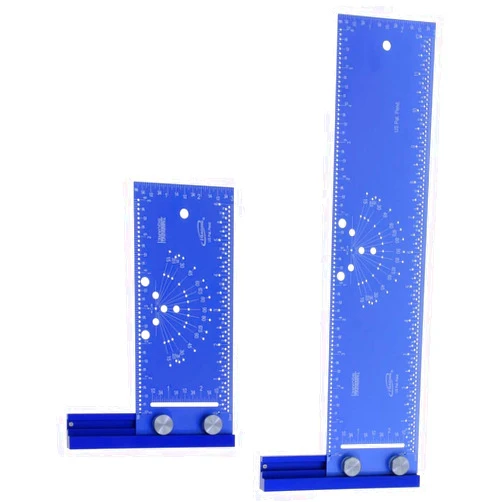 iGaging T-Marking Square Rule Bevel Gauge Center Finder Set EZ Marking Hole