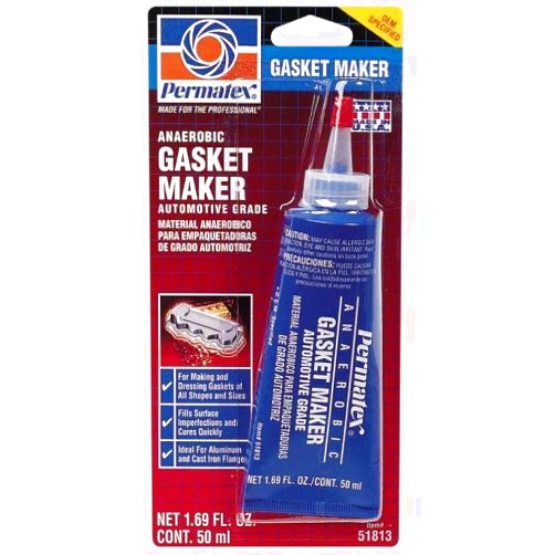 Permatex 4 Pack 51813 Anaerobic Gasket Maker - 50 ml Tube (518)
