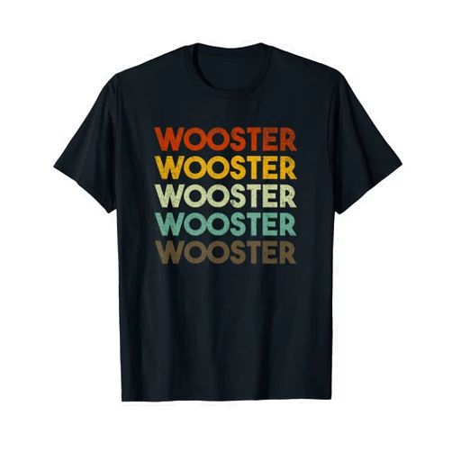 Wooster Ohio Gifts Retro Wooster Ohio T-Shirt