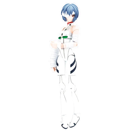 Kaiyodo Revoltech Fraulein : 008 Evangelion Rei Ayanami Bandaged Ver.