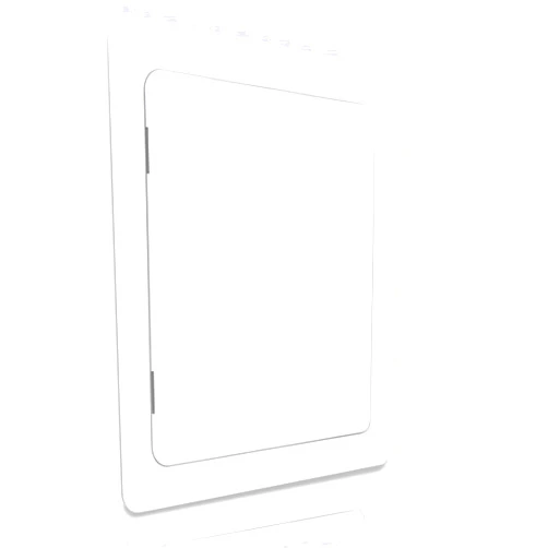 Morvat Access Panel 6x9 Inch for Drywall & Ceiling with Door, Heavy-Duty Durable ABS Plastic & Easy Install Access Box, Wall Hole Cover Plate for Plumbing & Electrical Cables & Wiring, White