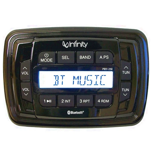 Infinity INF-PRV250 AM/FM/Bluetooth Multimedia Receiver - Receiver Only