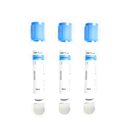Generic 10Pcs PRP Tubes Anticoagulant (ACD-A) and Separation Gel 10 Ml Tube (Clear）