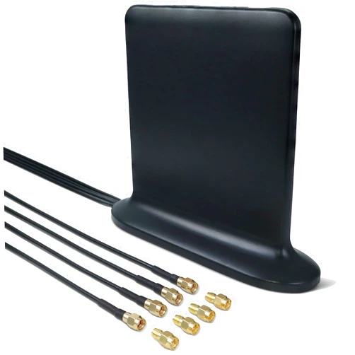 Proxicast Black Sail 4x4 MIMO Omnidirectional Desktop Antenna for WiFi & 5G Routers & Gateways - Cradlepoint, Sierra, Digi... *** NOT for T-Mobile & Verizon Home Gateways (ANT-117-544)