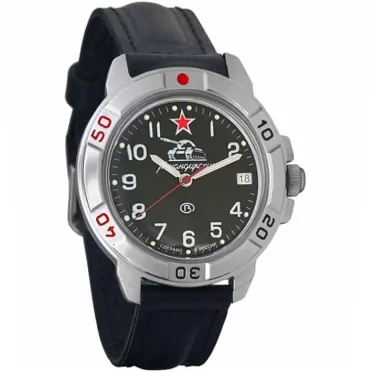 Vostok Komandirskie Classic Mens Mechanical Hand-Winding Military Wrist Watch #431306 (Classic)