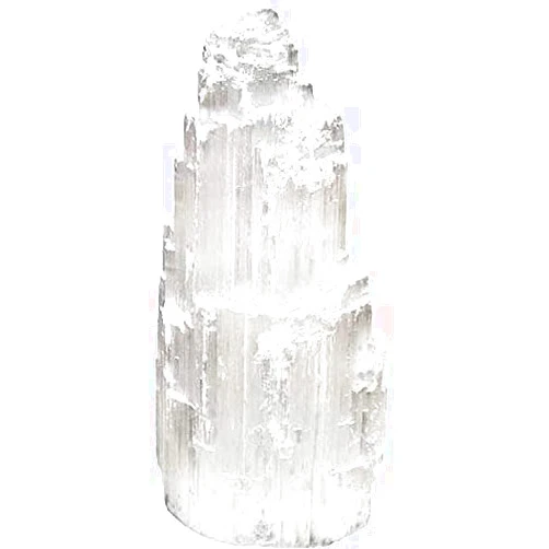 Pachamama Essentials Selenite Tower 4