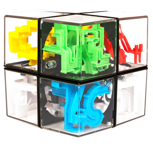 Spin Master Games Rubik’s, Perplexus Hybrid 2 x 2 Gravity 3D Maze Game Brain Teaser Fidget Toy Puzzle Ball, for Kids & Adults Ages 8 and up