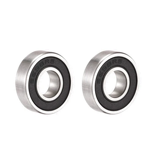 uxcell S698-2RS Stainless Steel Ball Bearing 8x19x6mm Double Sealed Bearings 2pcs