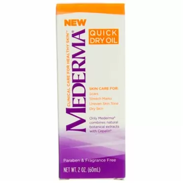 Mederma Quick Dry Oil Mederma Unscented Quick Dry Oil - 2 Ounces (1)