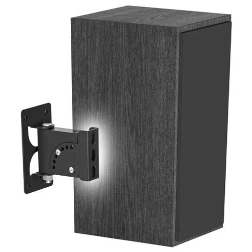 Tiebutie Heavy-Duty Speaker Wall Mount for Klipsch R-50M RP-502S Speaker Mount - Adjustable Tilt & Swivel Wall Speaker Mount for Klipsch Bookshelf Speaker Mounting Bracket Holds Up to 40Lbs, Black