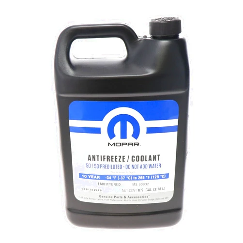 Mopar 10 Year/150,000 Mile Coolant 50/50 Premixed