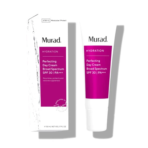 Murad Perfecting Day Cream Broad Spectrum SPF 30 - Hydration SPF Facial Moisturizer Cream with SPF, 1.7 Fl Oz