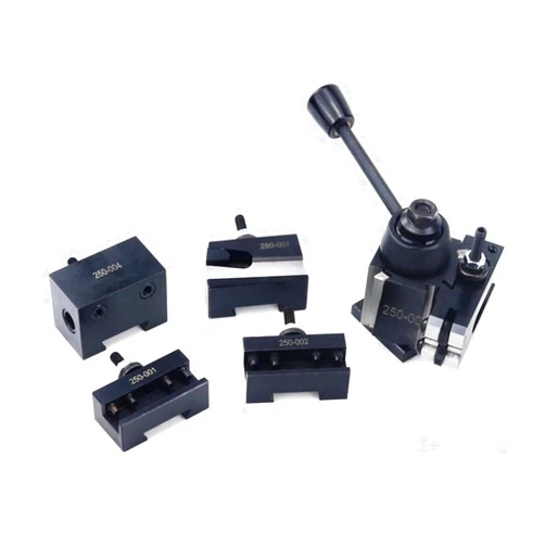 WENBIXIA 1PC 250-000/250-001/250-002/250-004/250-007/250-010/250-101 Wedge GIB Type Quick Change Toolpost Tool Handle for Lathe Tools(250-002)