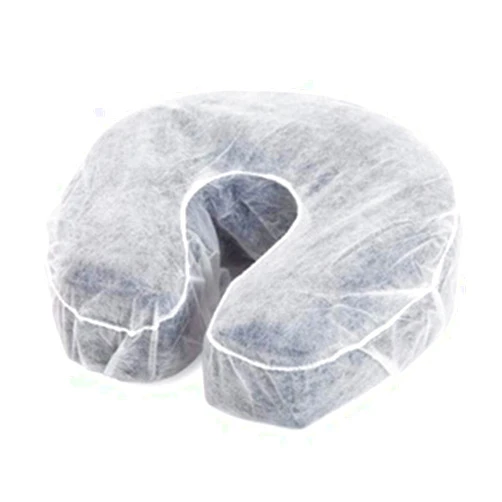 ZMDREAM Case of 600 Fitted Disposable Massage Headrest Covers Face Rest Cradle Covers White