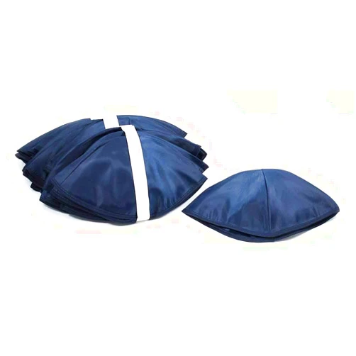 Zion Judaica Ltd Zion Judaica Shul Kippahs Bulk Rayon Synagogue Kippot Unlined Yarmulkas 144-PK