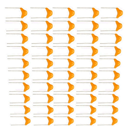 ICRPSTU 50pcs 100nF 50V Multilayer Monolithic Ceramic Capacitor 5.08mm for RC Brushed Motors 030 050 130 180