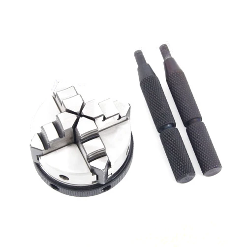 RATTMMOTOR K02-50mm/1.97inch Mini Lathe Chuck 4 Jaw Self-Centering Chuck M14 Thread Mount Drill Chuck for CNC Router Engraver Milling Machine
