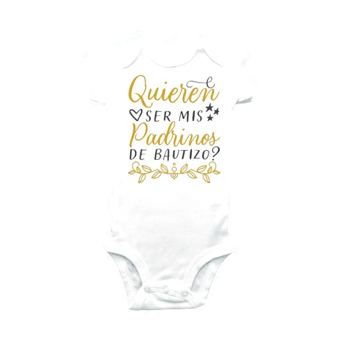 Creationz by Dyva Quieren ser mis padrinos de bautizo? bodysuit - Madrina - Padrino - Padrinos - will you be my godparents - tio y tia quieren ser mis padrinos - godparents proposal - baptism - bautizo