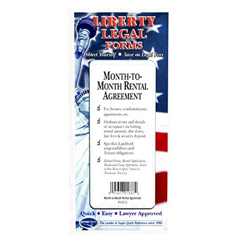 Permacharts Month-to-Month Rental Agreement USA Do-it-yourself Legal Forms by Permacharts