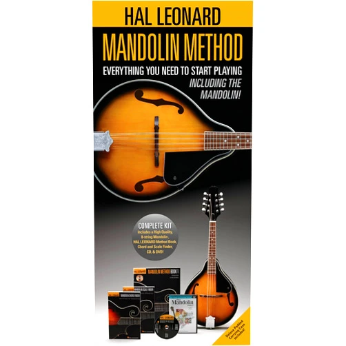 By Rich DelGrosso (Author) Hal Leonard Mandolin Method Pack: Includes a Mandolin, Method Book/CD, Chord and Scale Finder, DVD, and Case
