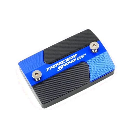 DOLOX Oil Cup Motorcycle CNC Front Brake Fluid Cylinder Reservoir Cover Caps for Yamaha Tracer 900 /GT 900GT 2018-2020 (Color : Blue)