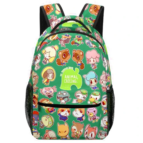 Rwillppycfei Unisex Adult Backpack Animal Cute Crossing Bag Durable Daypack Creative Casual Daypack Classical Basic Business Daypack