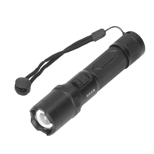 CHICIRIS Flashlights, LED Flashlights, LED Handheld Flashlights, Super Bright Flashlights High Brightness 3 Lighting Modes USB Charging IP45 Waterproof Zoomable Flashlights for Camping
