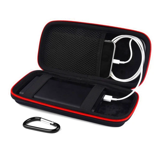 SKYNEW Power Bank Hard Travel Case Medium Compatible RAV Power 26800/20100/20000mAh, Anker Power Core 26800mAh/ PowerCore +26800mAh, INIU 10000mAh and Miady 10000/15000mAh (Medium Black)