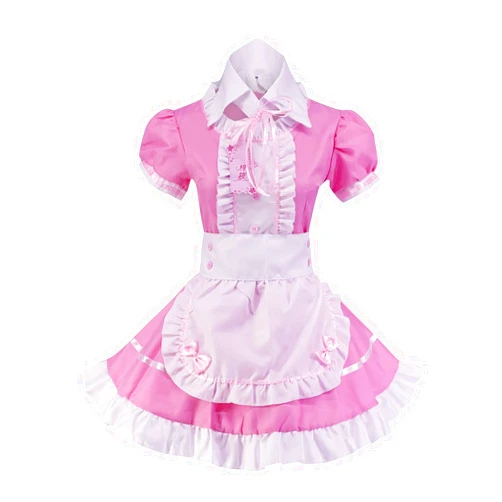 Zainafacai Womens French Apron Maid Costume Cosplay Japanese Girl Anime Lolita Dress Sissy Maid Dress Outfit Clothing